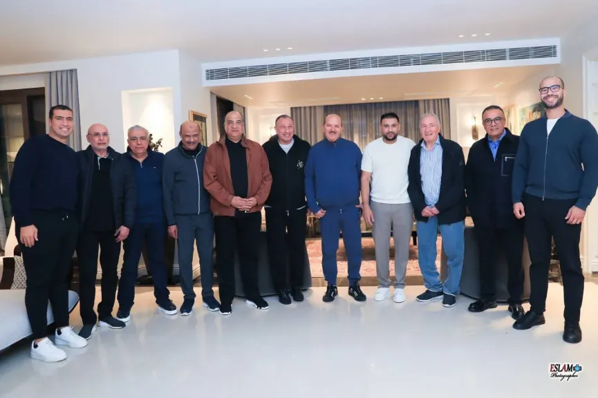 ”الخطيب” و”حسن مصطفى” في ضيافة ”مصيلحي”