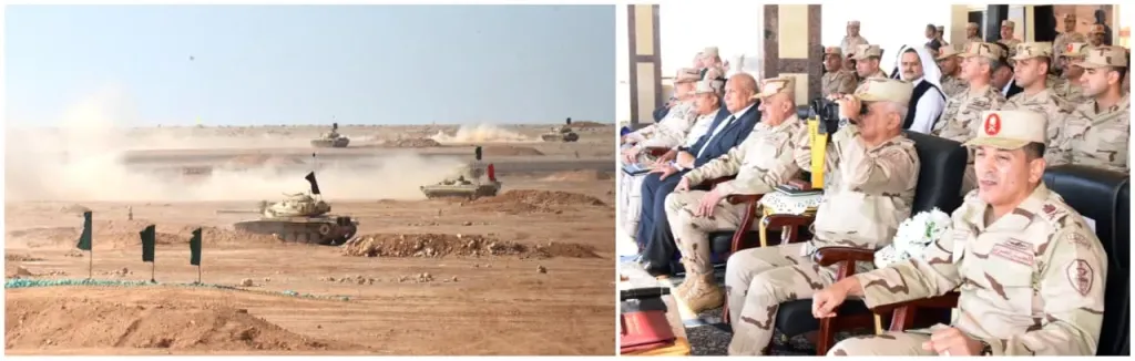 اقتحام دفاعات العدو وتدمير الأهداف المعادية في ختام مشروع بالذخيرة الحية بالمنطقة الغربية العسكرية