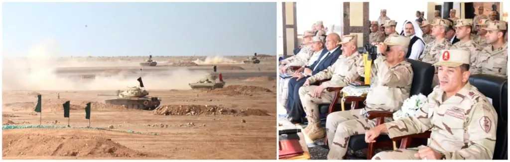 اقتحام دفاعات العدو وتدمير الأهداف المعادية في ختام مشروع بالذخيرة الحية بالمنطقة الغربية العسكرية