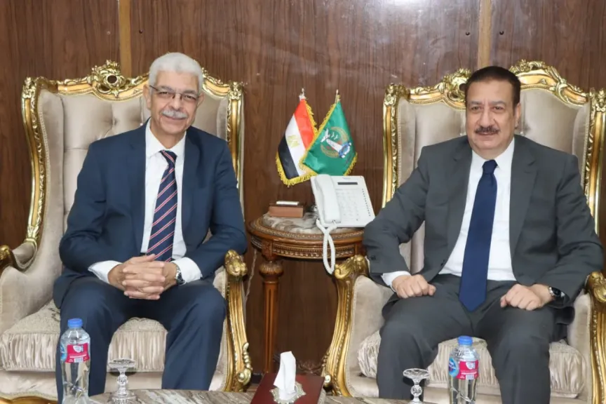 رئيس جامعة المنوفية ومحافظ المنوفية يبحثان تعزيز التعاون المشترك ودعم الترتيبات اللوجستية للانتخابات القادمة