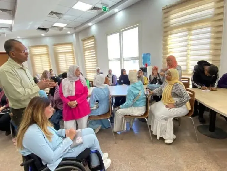 ”القومي للأشخاص ذوي الإعاقة” تفتتح ورشة تدريبية لمشروع ”استثمر في نفسك” في محافظة أسوان