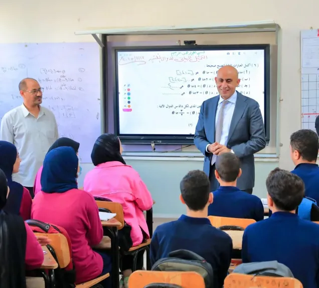 وزير التعليم يتفقد عدد من مدارس كفر الشيخ لمتابعة انتظام سير العملية التعليمية