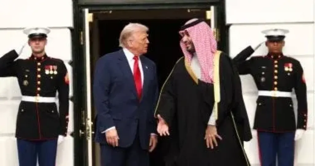 ترامب يستقبل ولى العهد السعودى بالبيت الأبيض