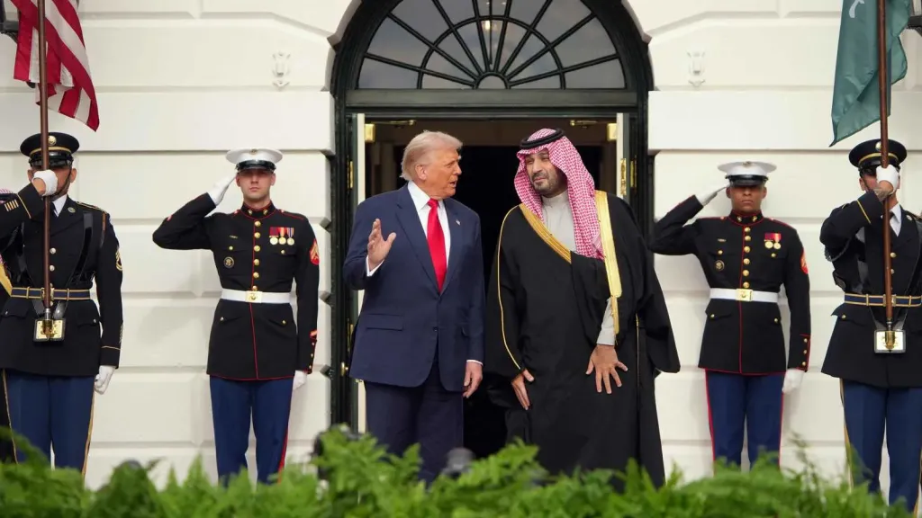 ترامب يستقبل ولي العهد السعودي الأمير محمد بن سلمان بالبيت الأبيض