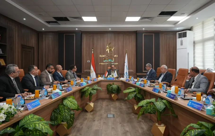 مجلس جامعة بنها الأهلية يناقش آلية دعم الطلاب المتفوقين وذوي الإحتياجات الخاصة