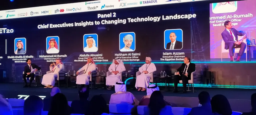 البورصة المصرية تشارك في جلسة نقاشية ضمن مؤتمر”The Market 2.0” المنعقد بالبحرين