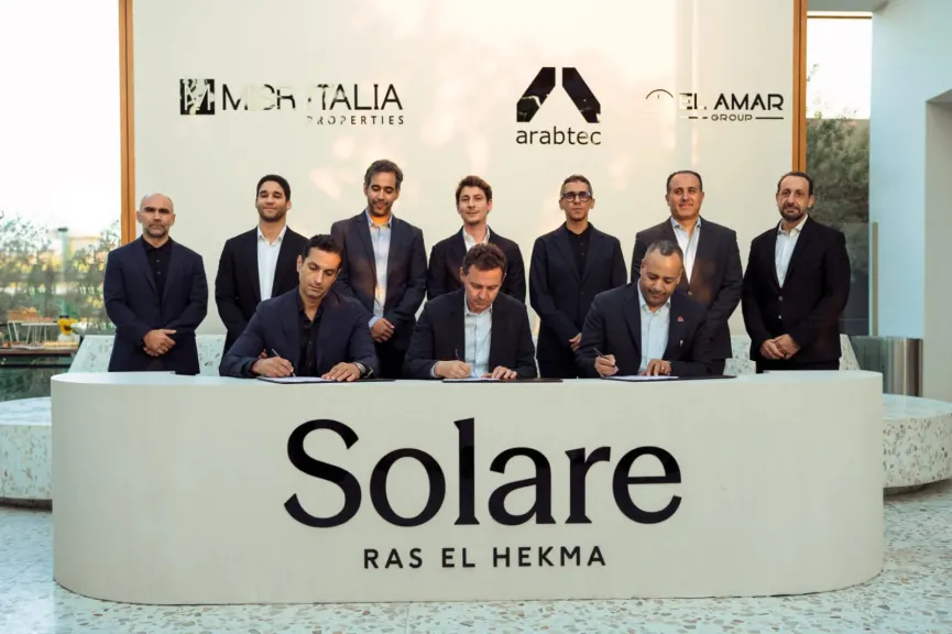 ”مصر إيطاليا العقارية تتعاون مع ”أرابتك Arabtec” و”العمار El Amar” لتعزيز وتيرة الأعمال الإنشائية في ”سولاري رأس الحكمة”