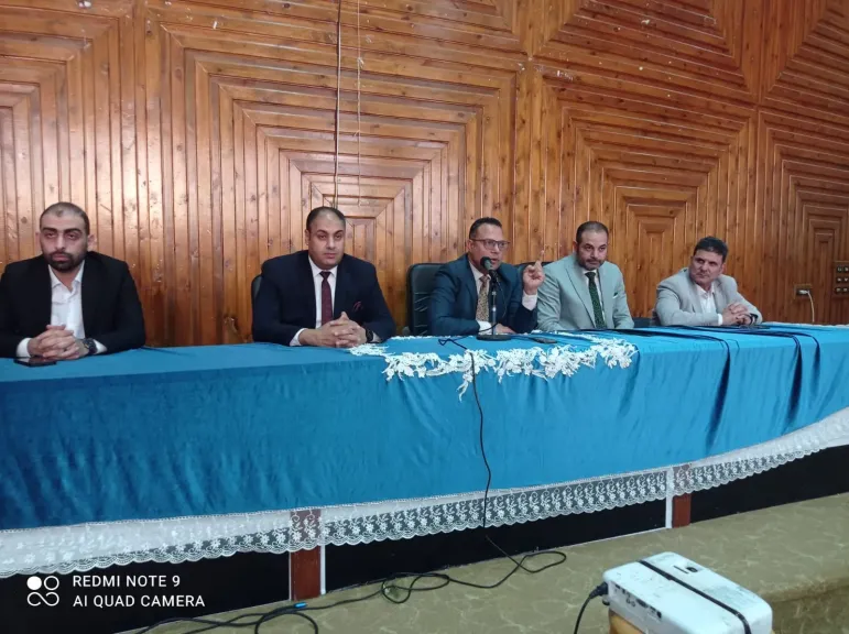 جامعة كفر الشيخ تنظّم لقاءً تعريفيًا للأطباء المقيمين الجدد بحضور عميد الكلية ورئيس مجلس إدارة المستشفيات الجامعية
