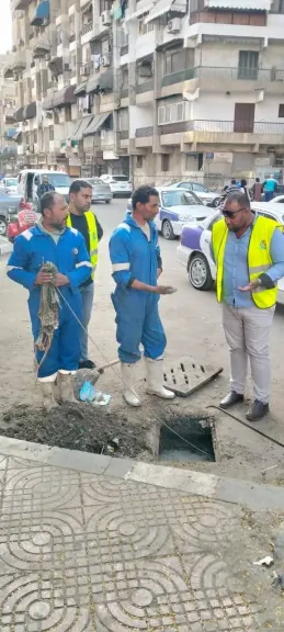 رئيس مياه القناة : تكثيف تطهير شنايش الأمطار ببورسعيد والإسماعيلية والسويس