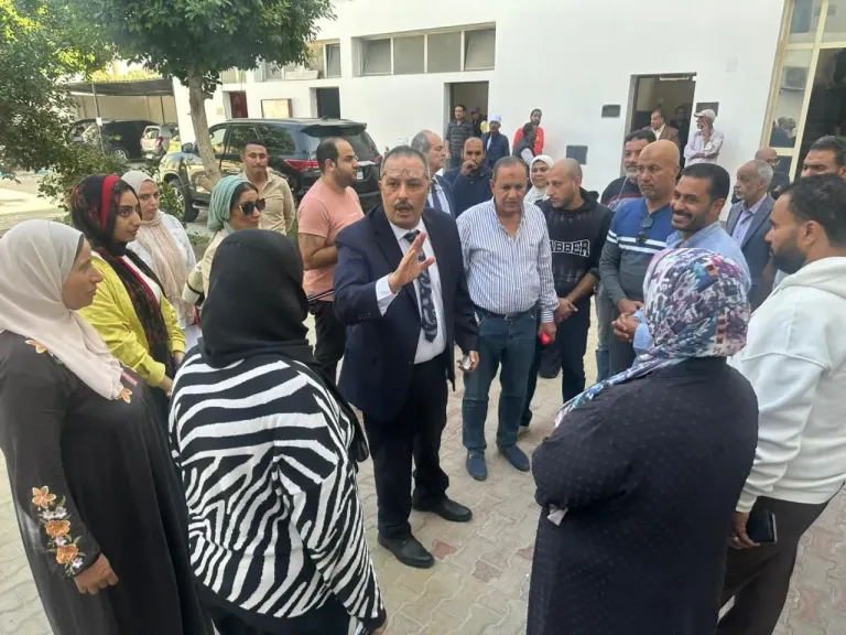 رئيس مياه القناة : يتفقد انتظام سير العمل في المواقع الفنية والإدارية بالسويس