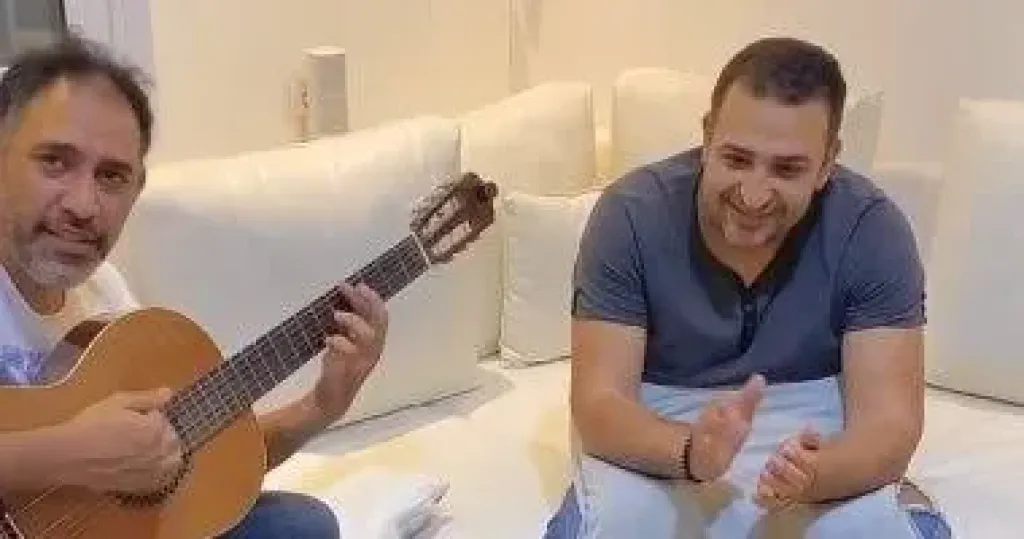 ”نجاحك نجاحى وتكريمك تكريم ليا الشاعر تامر حسين يهنىء عمرو مصطفى بتكريمه بمهرجان the Best