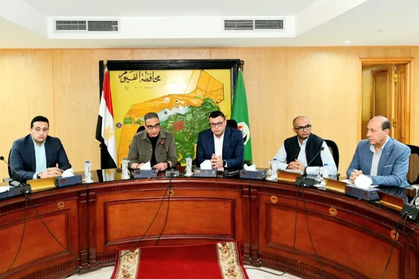 متابعة حكومية لـ367 مشروع بنية أساسية في محافظة الفيوم