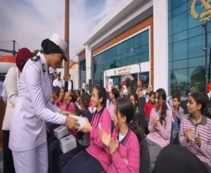 الداخلية تنظم فاعليات للأطفال للإحتفال بيومهم العالمى