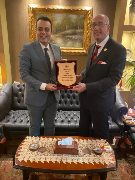 جانب من التكريم 