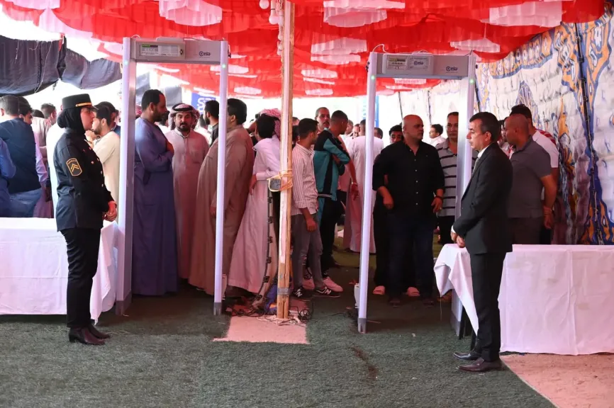 إقبال كبير من المواطنين على اللجان الانتخابية بمدينة شرم الشيخ