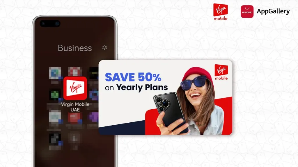 تعاون جديد بين هواوي وفيرجن موبايل الإمارات لدفع التحول الرقمي في الإمارات