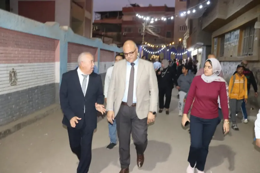 قبل غلق الصناديق بساعات.. ”عطيه” يتفقد لجان طوخ في الفترة المسائية ويؤكد علي سيرها بانتظام