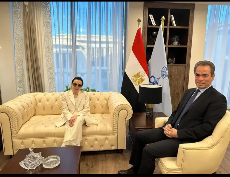الفنانة نجاة الصغيرة تزور مدينة الثقافة والفنون ومقر الوطنية للإعلام بالعاصمة الجديدة