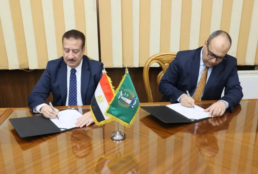 بالصور : محافظ المنوفية يوقع بروتوكول تعاون مشترك مع شركة الغازات البترولية ” بتروجاس”