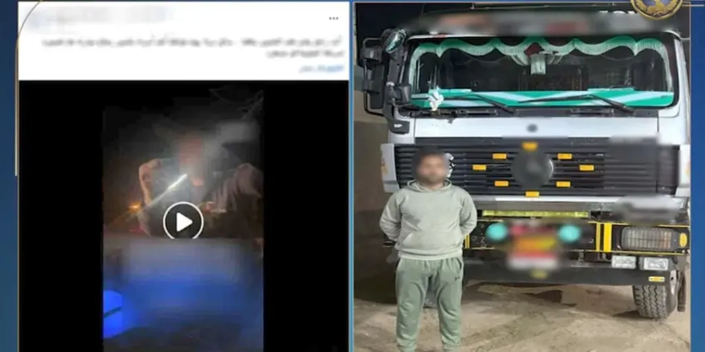 ”هكسر العربية عليك”.. مشهد مرعب ينتهي بضبط السائق المتعدي بعد مطاردة علي الدائري بالقليوبية