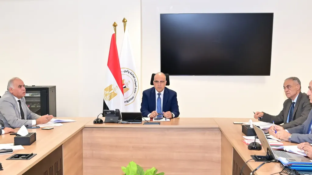 الري: متابعة الموقف التنفيذى للمشروعات القومية لتحقيق الأمن الغذائي