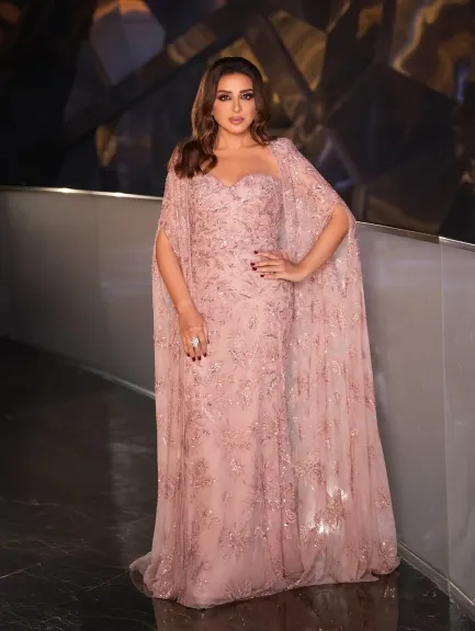 أنغام تشارك الجمهور بإطلالتها في الليلة الثانية لمهرجان ” ليلة عمر ”