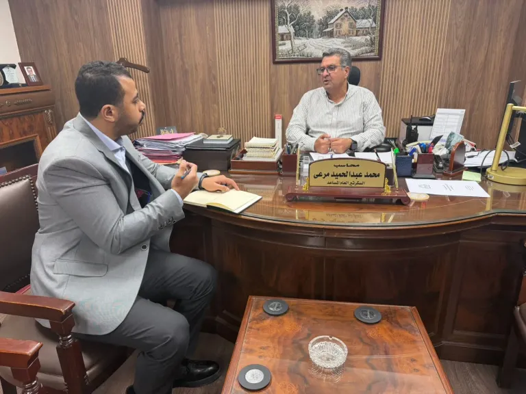 السكرتير المساعد لمحافظة الجيزة خلال حديثه مع محرر «النهار»