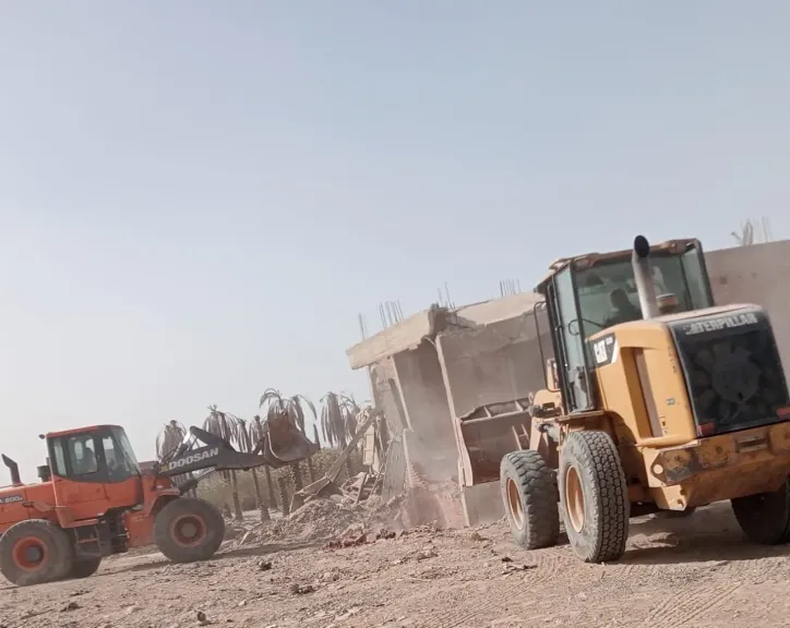 حرب على التعديات بالقليوبية… إزالة 20 حالة وبسط السيطرة على 68 فدانًا بالخانكة