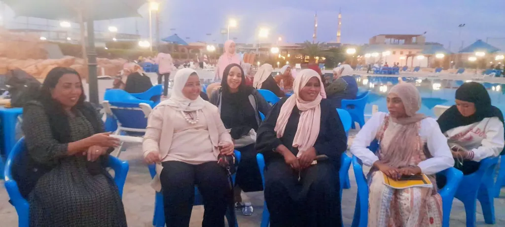 مناقشات حول إعادة التدوير وتسويق المنتجات في ملتقى فتيات ”أهل مصر” بشرم الشيخ