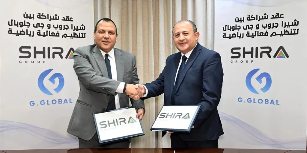 شراكة إستراتيجية بين ”شيرا جروب وجي جلوبال ” لتنظيم فعاليات رياضية
