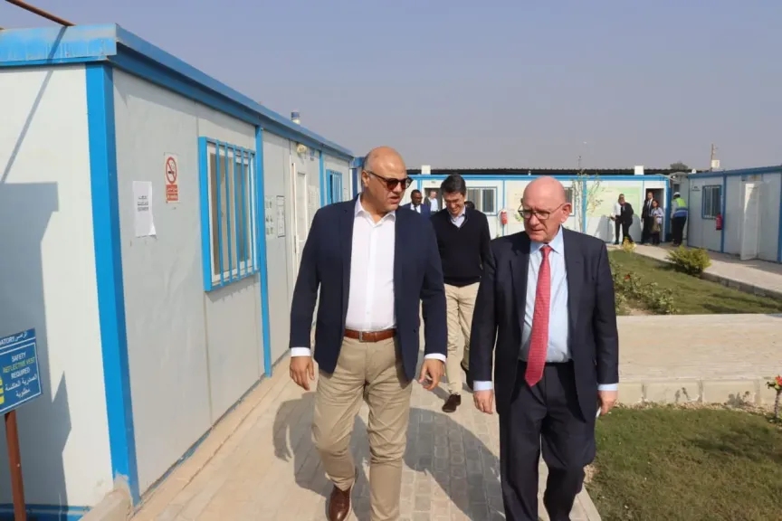 محافظ القليوبية ووفد البنك الدولي في جولة حاسمة لحسم مصير مدفن أبو زعبل والغلق الآمن للمدفن