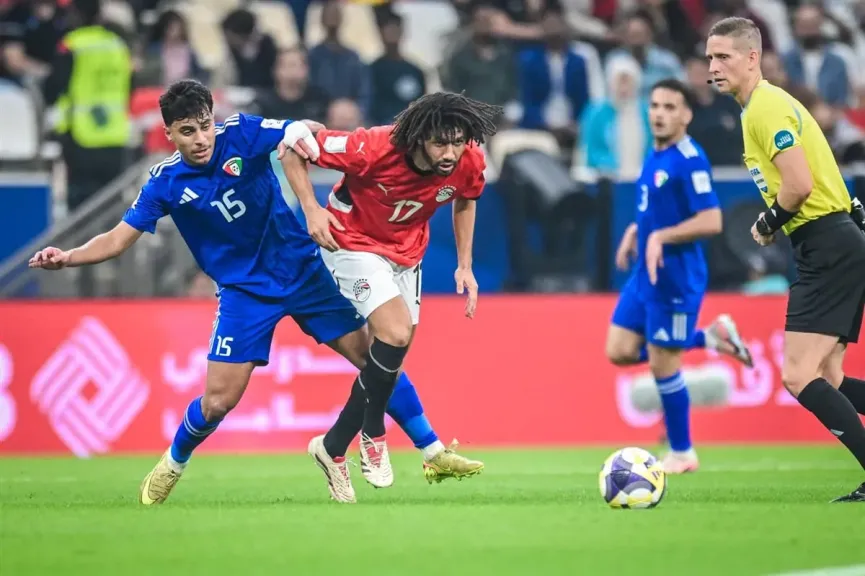 منتخب مصر يفتتح مشواره في كأس العرب بالتعادل أمام الكويت