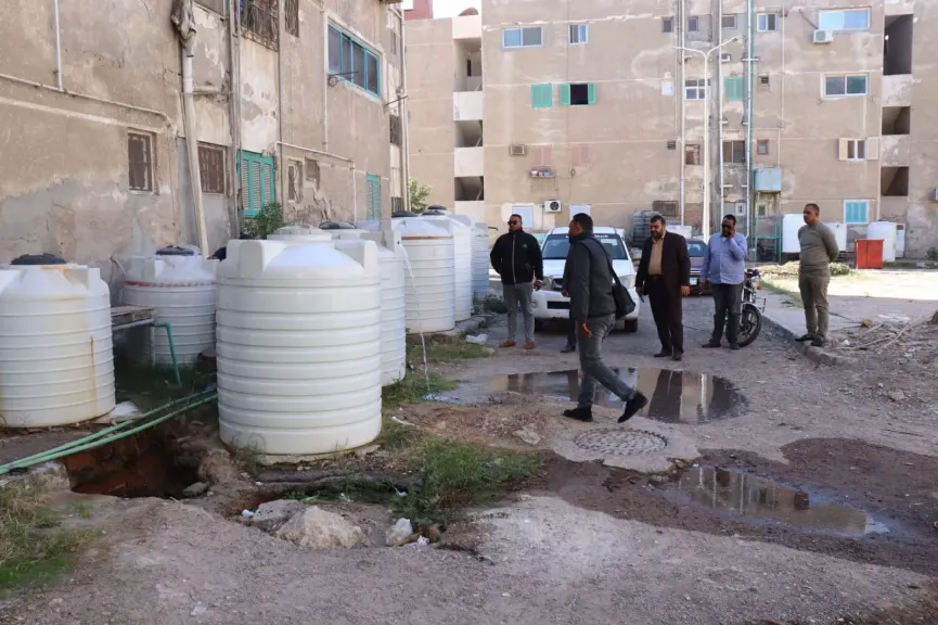 لجنه المخالفات بشركة مياه البحر الأحمر تواصل أعمالها لضبط حالات إهدار المياه