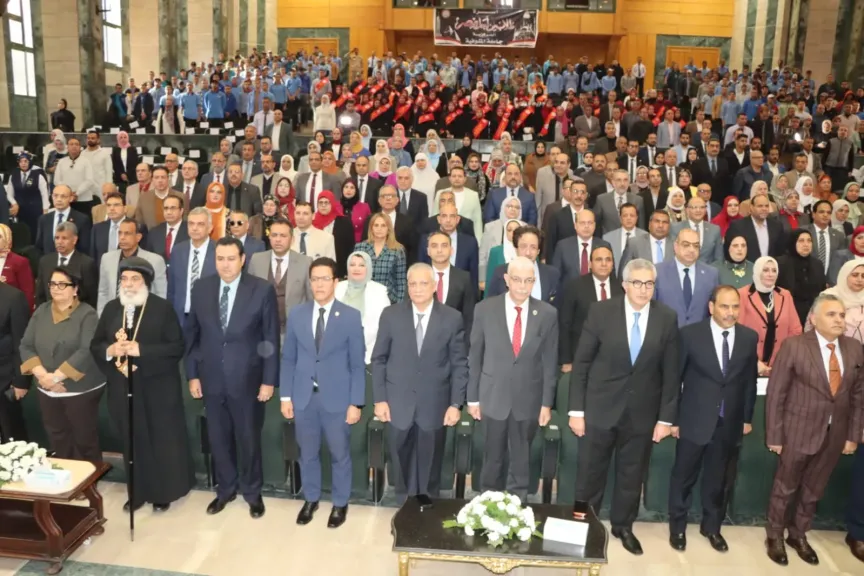 رئيس جامعة المنوفية وأمين عام ”الأعلى للجامعات” يطلقان فعاليات المؤتمر الثالث لخدمة المجتمع تحت شعار ”ابتكار مستدام”