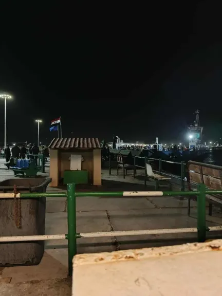 نتيجة عطل فني.. إصابة مواطن نتيجة تصادم بالباب الحديدي لمعدية الركاب ببورسعيد