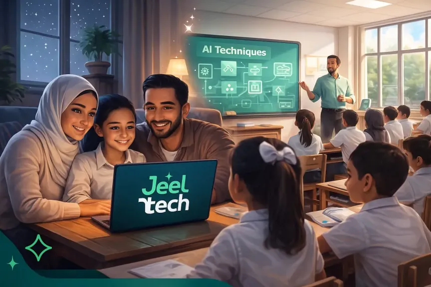 JeelTech تستعد لإطلاق نسخة مطوّرة من منصتها التعليمية وأداة “JeelAI” للدعم التعليمي على مدار الساعة