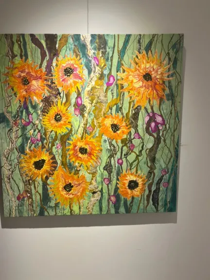 انطلاق معرض «همسات فجر جديد» للفنانة بريت بطرس غالي بجاليري بيكاسو