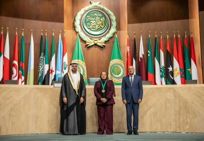 موظفة بشركة مياه الإسكندرية تفوز بجائزة عربية لعام 2025