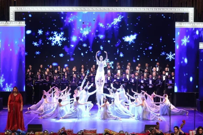 أغانى عالمية وتابلوهات للباليه بمناسبة الكريسماس على المسرح الكبير