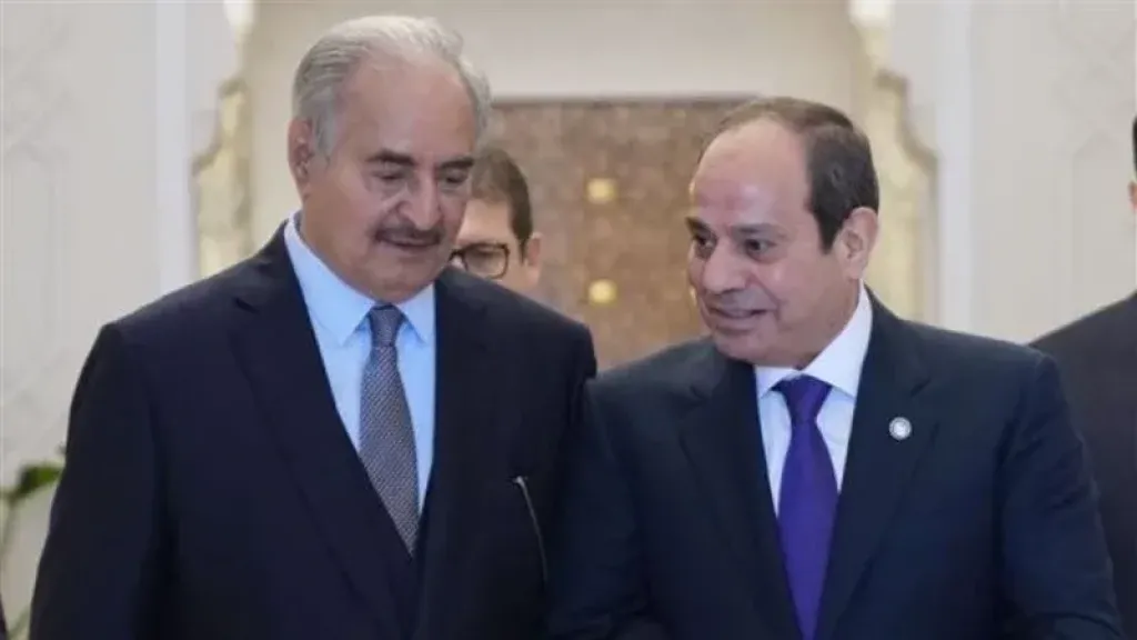 السيسي يستقبل حفتر ويؤكد التزام مصر بالحفاظ على أمن وسيادة ليبيا