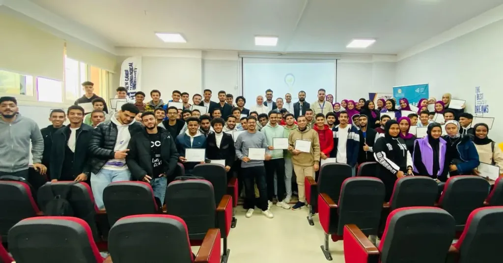 لدعم الطلاب.. جامعة القاهرة الجديدة التكنولوجية تستضيف ”برنامج معسكر الابتكار الاجتماعي”