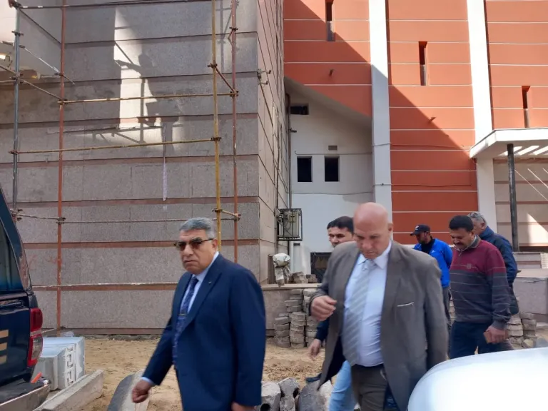 محافظ الدقهلية يتفقد أعمال تطوير قصر ثقافة المنصور:- ويشدد على سرعة الانتهاء