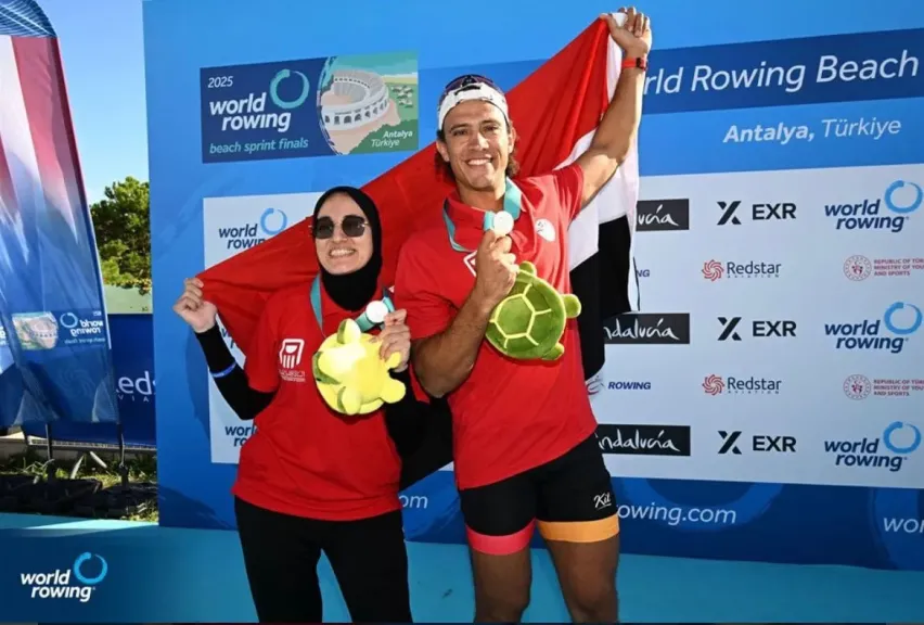 الاتحاد الدولي يشيد بإنجاز المنتخب المصري في بطولة العالم للتجديف الشاطئي