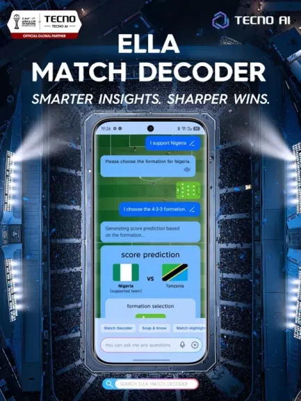 «TECNO» تطلق مزايا ذكاء اصطناعي جديدة لرفع تجربة متابعة كأس إفريقيا