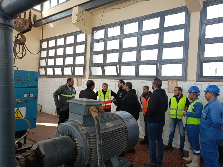 لليوم الرابع.. الجهاز التنظيمي يشيد بمستوى مرافق مياه الغربية