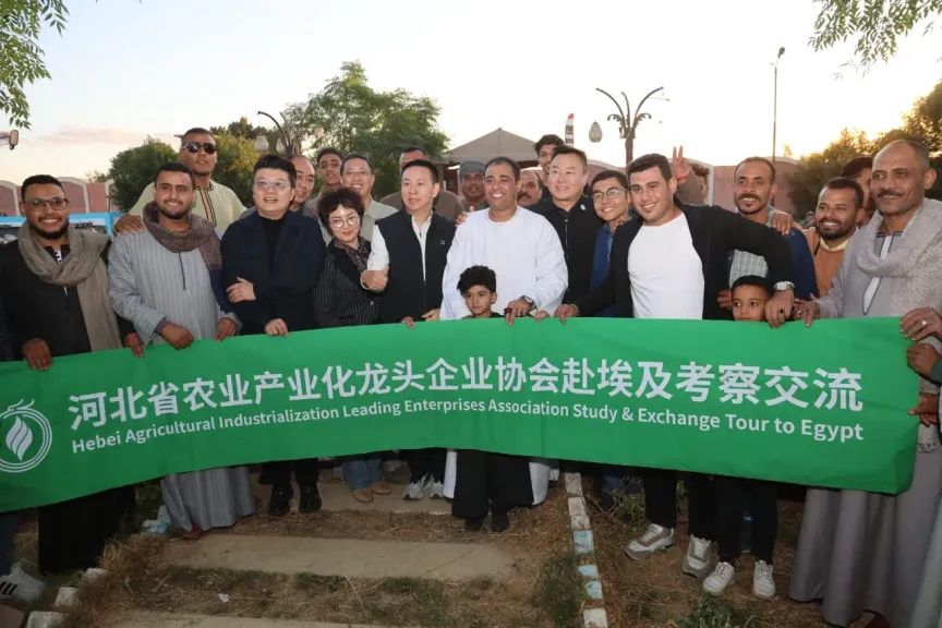 بالصور.. زيارة رجال الأعمال الصينيين لمجموعة الهواري في دار السلام بسوهاج