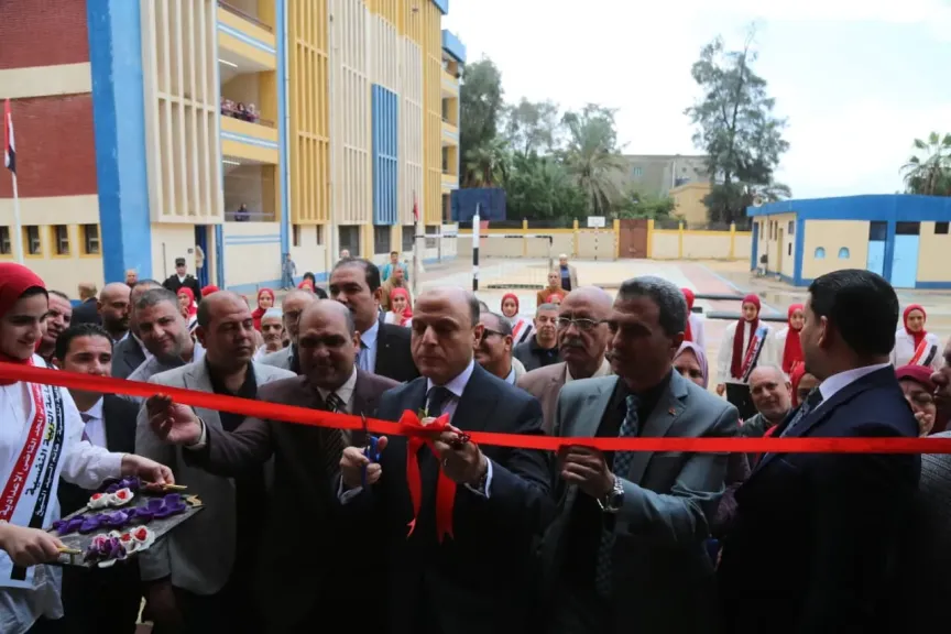 محافظ كفر الشيخ يفتتح أعمال تطوير مدرسة الشهيد أبو المجد القاضي الإعدادية بدسوق