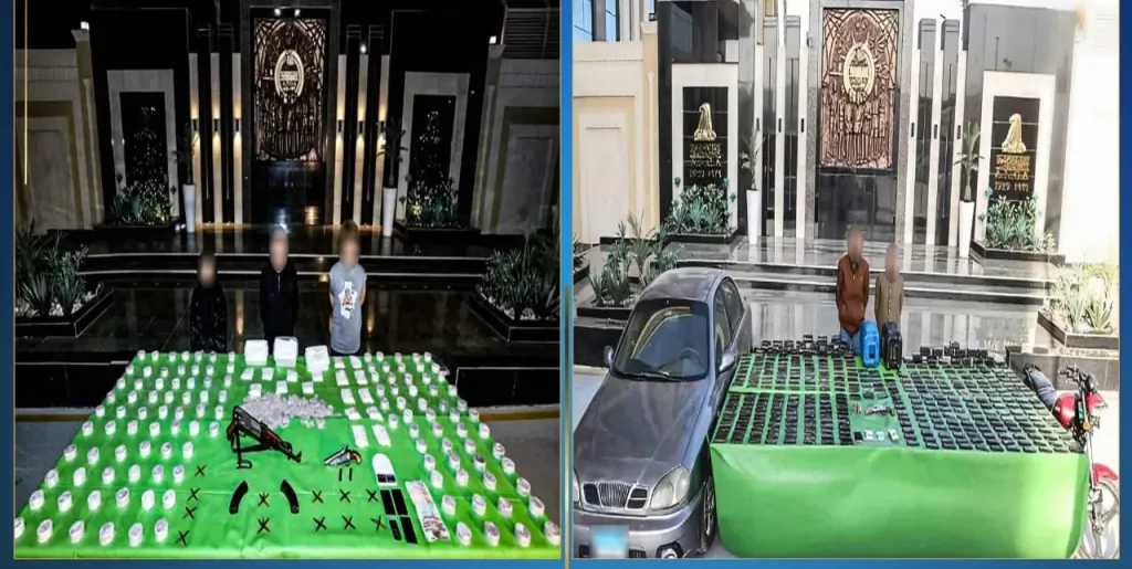 مواجهة نارية تنتهى بمصرع عنصر شديد الخطورة وضبط مخدرات بـ88 مليون جنيه بالقليوبية