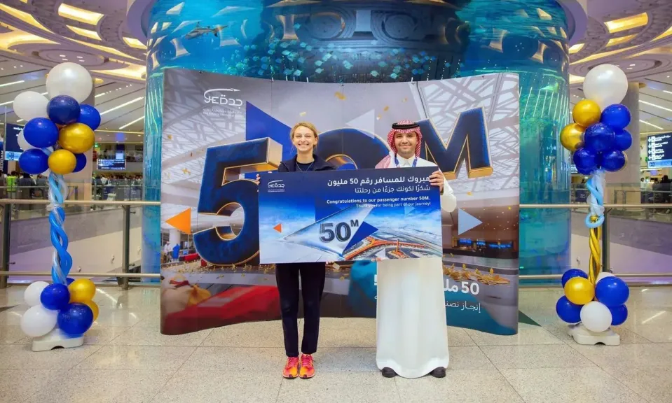 مطار الملك عبدالعزيز الدولي يُسجل 50 مليون مسافر خلال 2025 ليدخل قائمة المطارات العملاقة على مستوى العالم