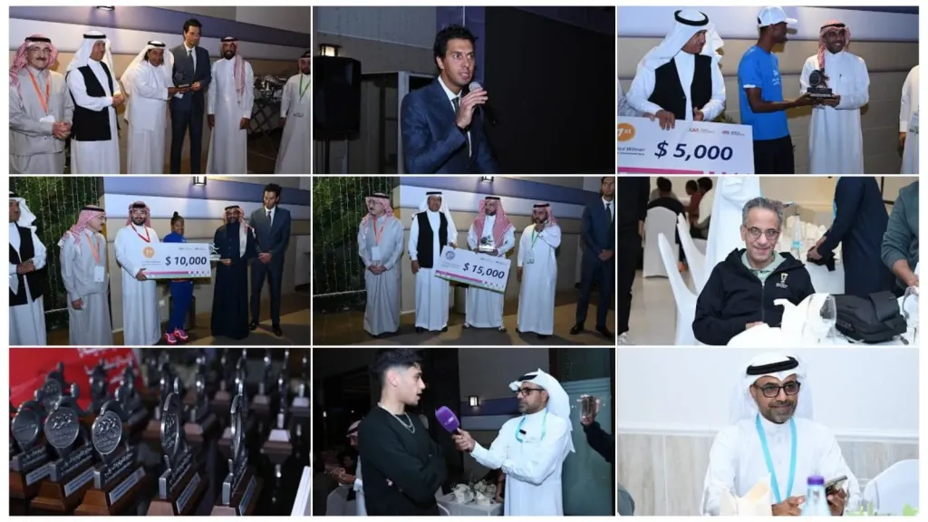 تكريم الفائزين 